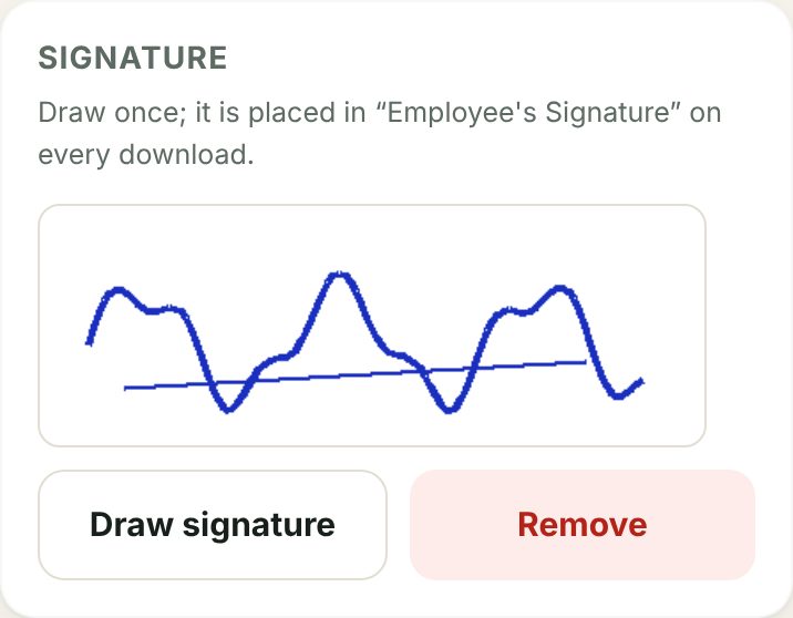 Signature